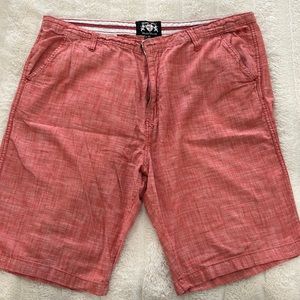 Mens lion crest shorts.